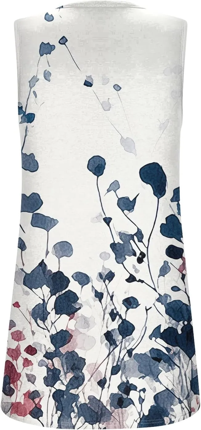 Womens Tank Tops Flowy Square Neck Shirt Loose Fit Sleeveless Blouse Soft Casual Basic y2k Going Out Clothes