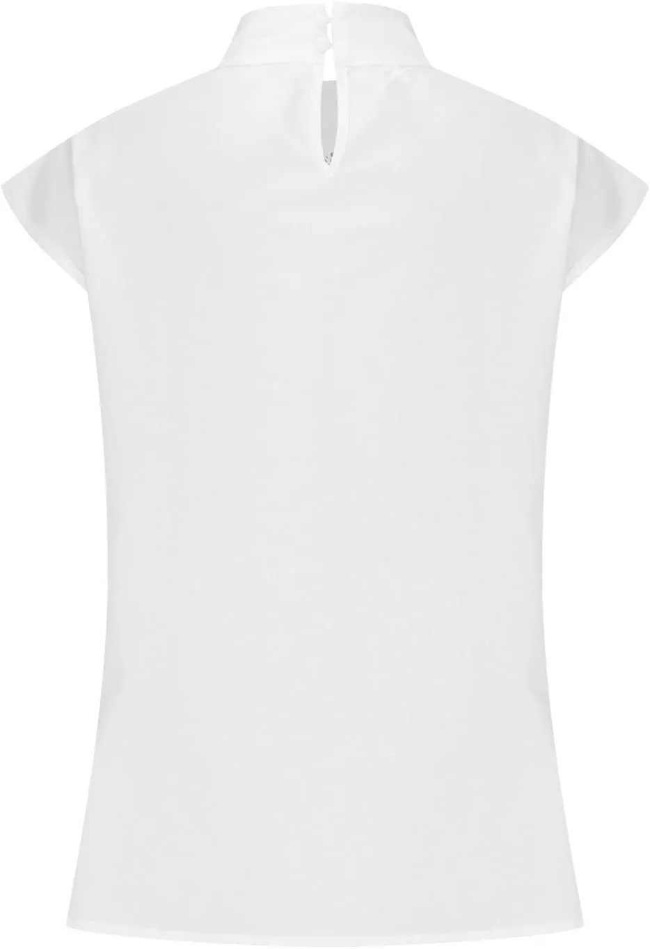 Womens Tshirts Cotton Linen Fashion Slim Fit High Neck Cap Sleeve Lace Shirt Summer Casual Sexy Cotton Linen Blouses