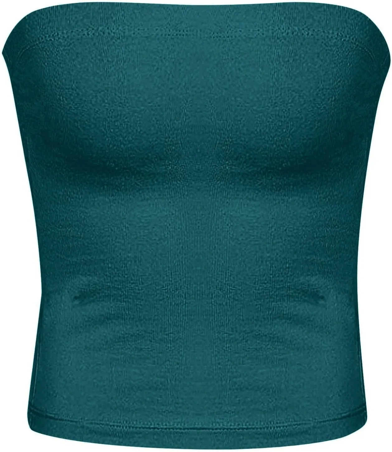 Womens Tube Top Strapless Crop Top Sexy Sleeveless Backless Bandeau Y2K Going Out 2025 Summer Outfits