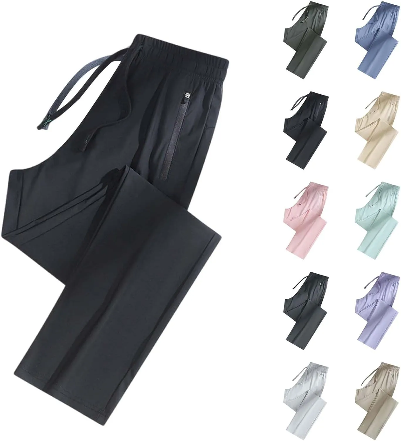 Women's Ultra Stretch Breathable Casual Pants Quick Drying Active Athletic Pants Stretchactive Elastic Trousers